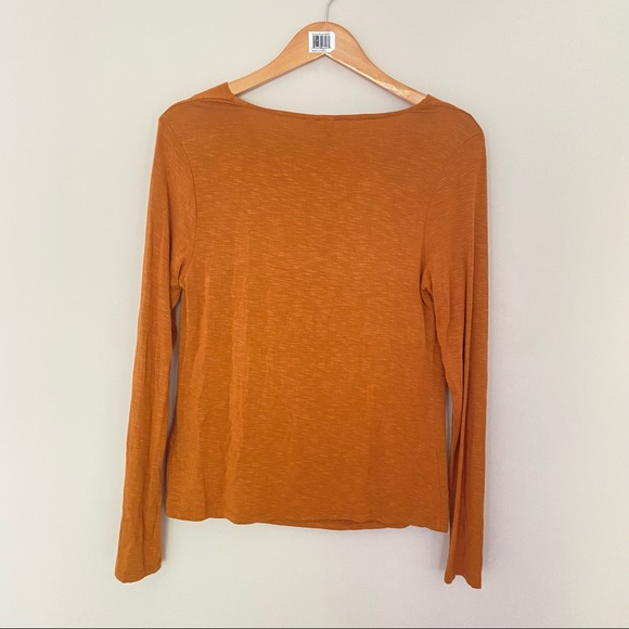 DOLAN Mustard Kirby Cowlneck Longsleeve Top - Picture 11 of 12